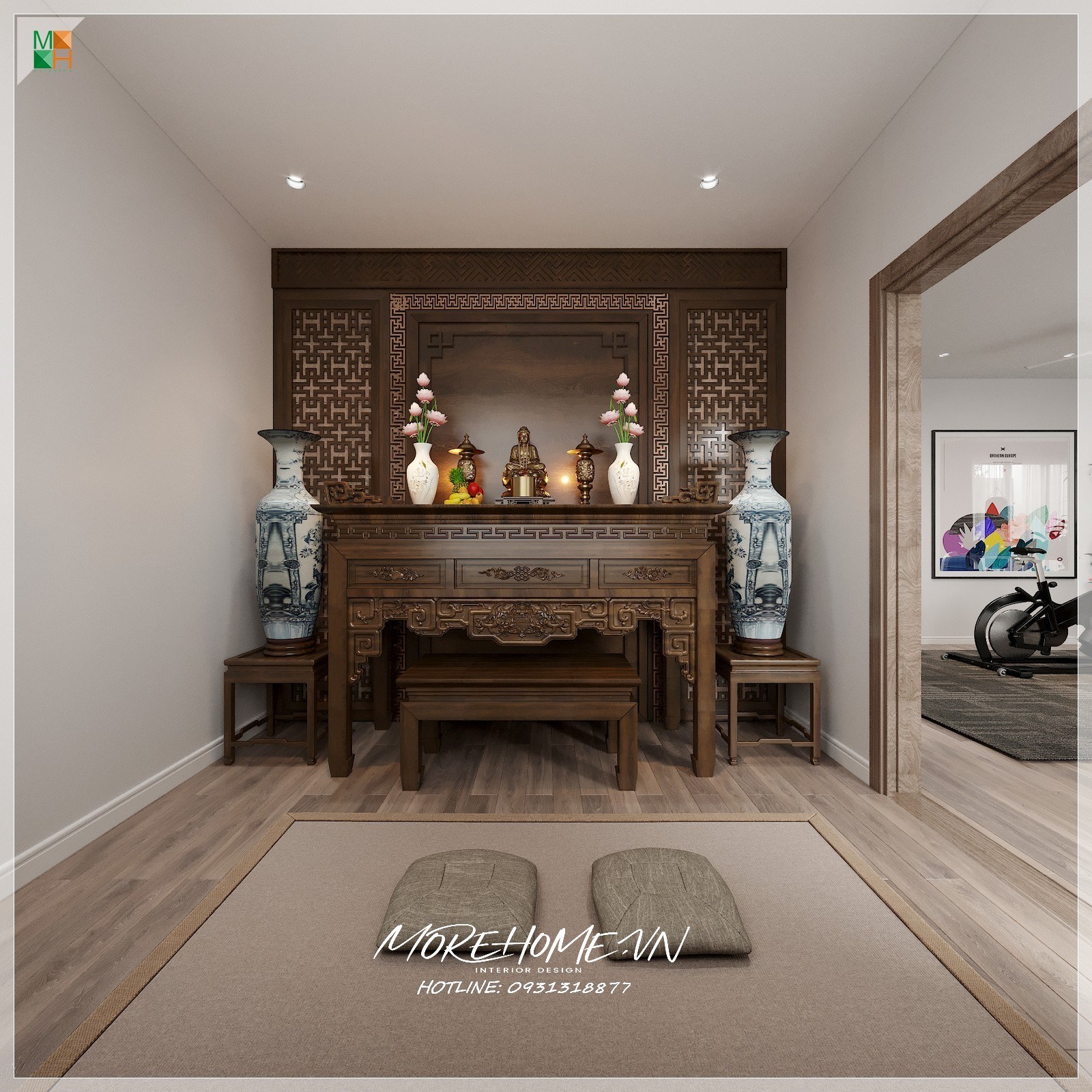 Bàn thờ gỗ đẹp cao cấp tphcm sài gòn, hn